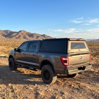 Capot rigide en aluminium pour camion, coque de camping-car, couvre-caisse étanche avec verrouillage pour Tacoma Hilux Silverado RAM F150 F250 Ranger