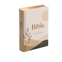Bibles modernes personnalisées en cuir PU avec reliure cousue durable pour livres religieux promotionnels