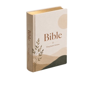 Bibbie Sacre Moderne con Copertina in Pelle PU Personalizzata, Stampa di <span class=keywords><strong>Libri</strong></span> Religiosi, Rilegatura a Cucitura di Lunga Durata - Product Image 1