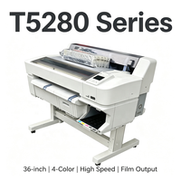 Printer Plotter Inkjet Format Besar A0+ 36 Inci Epson SureColor T5280 Bekas (Refurbished) untuk CAD