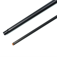Queues de billard et accessoires de billard en fibre de carbone 100 % véritable, personnalisés en usine, ultra-résistants et de haute qualité, pour les clubs de billard