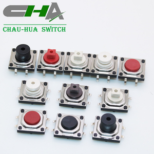 Nút màu vàng SMD SMT thông qua lỗ tact chuyển đổi CHA c1201 loạt <span class=keywords><strong>Tactile</strong></span> chuyển đổi - Product Image 4
