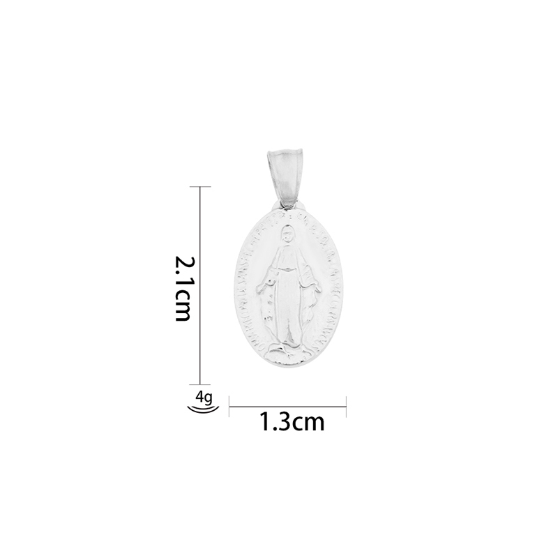 acier 2,1 x 1,3 cm