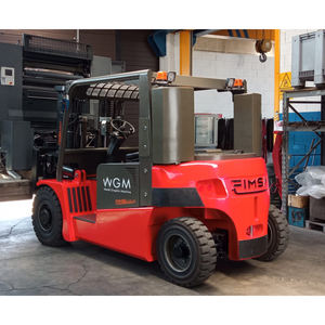 Qualité de production italienne de qualité supérieure Chariot élévateur électrique pour le transport lourd Industrie logistique commerciale Chariot élévateur intelligent Marque de 8 tonnes - Product Image 3