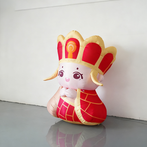 Personnage gonflable <span class=keywords><strong>de</strong></span> dessin animé Tang Monk sur le thème du Voyage en Occident avec logo personnalisé, idéal pour <span class=keywords><strong>la</strong></span> décoration <span class=keywords><strong>de</strong></span> librairies et <span class=keywords><strong>de</strong></span> musées - Product Image 5