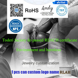 9 klasik 5CT VVS yuvarlak parlak kesim moissanit alyans moda kadınlar için 925 gümüş ayçiçeği Moissanite söz yüzüğü - Product Image 5