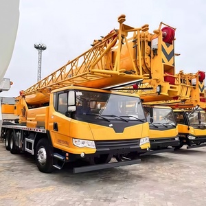 Palăng 30 tấn thủy lực xe tải di động cần cẩu với xe tải - Product Image 4