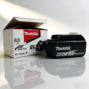 Batería de Repuesto de Alta Capacidad para <span class=keywords><strong>Makita</strong></span> <span class=keywords><strong>BL1860B</strong></span>, 18V, 6.0Ah, Iones de Litio, Recargable, para Herramientas Eléctricas Inalámbricas - Product Image 1