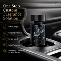 Diffuseur de parfum automobile haut de gamme à sortie stable, personnalisable, longue durée, pour l'intérieur des véhicules