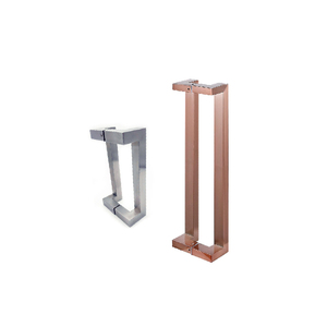 Sang trọng tắm Gương & sang trọng hiện đạ<span class=keywords><strong>i</strong></span> cửa kéo, OEM sản xuất thép không gỉ 304/316 cửa kính kéo xử lý - Product Image 1