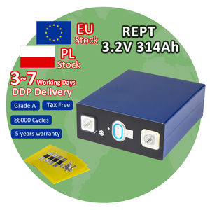 แบตเตอรี่ EU Stock 8000+ DEEP CYCLE Long Life REPT 3.2V 314Ah LiFePO4 พร้อมส่งจาก EU+ความจุเต็ม+จัดส่งแบบ DDP - Product Image 1