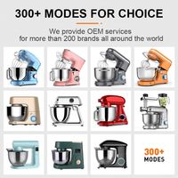 Appareils de cuisine Robot culinaire multifonction Bol 4,5L 5,5L Mixeur Hachoir à viande Batteur sur socle