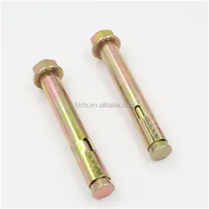 expansion bolt sleeve anchor with flange nuts and bolts