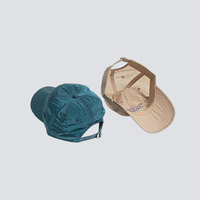 Gorra de Béisbol Ligera Vintage con 6 Paneles, de Secado Rápido, Impermeable, con Logotipo Bordado, Personalizada, de PVC Transpirable, para Exteriores y Protección Solar