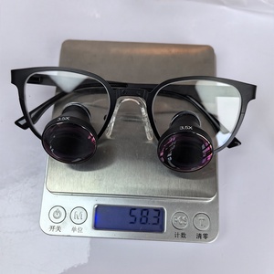 Loupes binoculaires Burite 2.5/3/3.5X TTL à monture métallique <span class=keywords><strong>pour</strong></span> chirurgie, usage médical et dentaire - Product Image 5