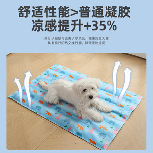 Tapis rafraîchissant pour animaux de compagnie, rectangulaire, 30x40cm, 40x50cm, 45x60cm, 60x90cm, 70x110cm, en plastique, pour chat et chien, été, printemps, automne - Product Image 5