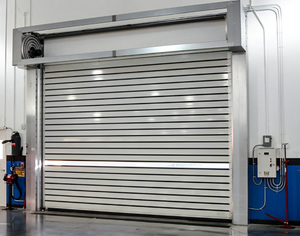 China Factory Direct Sale Modern Industrial Style Commercial Aluminium <strong>Rolling</strong> Shutter <strong>Door</strong> Low <strong>Price</strong> with Motor Accessory - Product Image 1