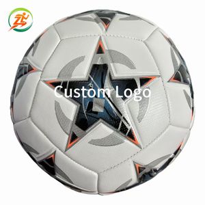 ออกแบบลูกฟุต<span class=keywords><strong>บอล</strong></span>สำหรับผู้ใหญ่, ลูกฟุต<span class=keywords><strong>บอล</strong></span>หนังและยางเย็บมือสไตล์เรโทร - Product Image 4