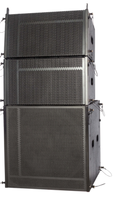 Haut-parleur subwoofer passif de 18 pouces, double haut-parleur de scène Line Array de 12 pouces