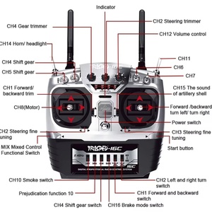 <span class=keywords><strong>HG</strong></span> P415A 1/10 2.4G 4x4 4WD Todoterreno Camioneta Metálica de Radiocontrol Hum H1, Coche Militar de Juguete de Alta Velocidad, Gran RC 4x4 Crawler - Product Image 6