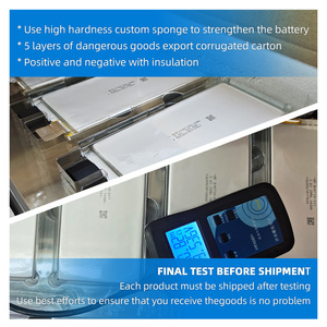 Литий-полимерный аккумулятор (<span class=keywords><strong>LiPo</strong></span>) для электросамокатов, 3.6В 39Ач, высокотоковый, в мягкой упаковке - Product Image 5