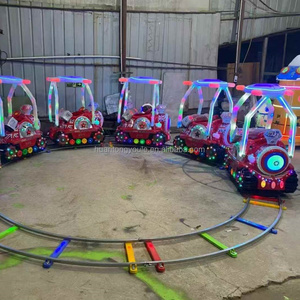 Kids Amusement Park Equipment <strong>Mini</strong> Happy Train Games Kiddie Rides on Seats in Stock - Product Image 1