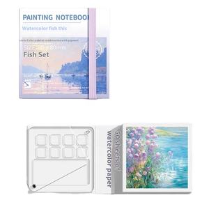 Portable A7 étudiant <span class=keywords><strong>dessin</strong></span> <span class=keywords><strong>et</strong></span> <span class=keywords><strong>aquarelle</strong></span> peinture cahier couverture rigide Journal <span class=keywords><strong>de</strong></span> <span class=keywords><strong>voyage</strong></span> pour l'école <span class=keywords><strong>et</strong></span> les fournitures <span class=keywords><strong>de</strong></span> papeterie - Product Image 1
