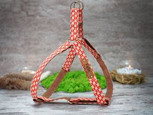 Harnais personnalisé, cuir et laisse ensemble, tribal aztèque, concepteur de motifs, harnais pour chien réglable - Product Image 6