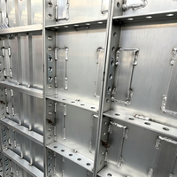 Ensembles de coffrage préfabriqués en aluminium pour le coulage d'éléments sur lignes de production avec durcissement sur palette et loquets à dégagement rapide