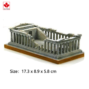 사용자 정의 3D 미니어처 모델 수지 그리스 Athen Acropolis 건물 동상 관광 기념품 - Product Image 3