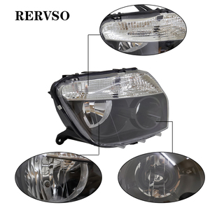 Di alta qualità per RENAULT/<span class=keywords><strong>DACIA</strong></span> <span class=keywords><strong>DUSTER</strong></span> 2008 lampada frontale nera XF703-020-B OEM:260100067R/260600069R 260609877R 260101891K - Product Image 2