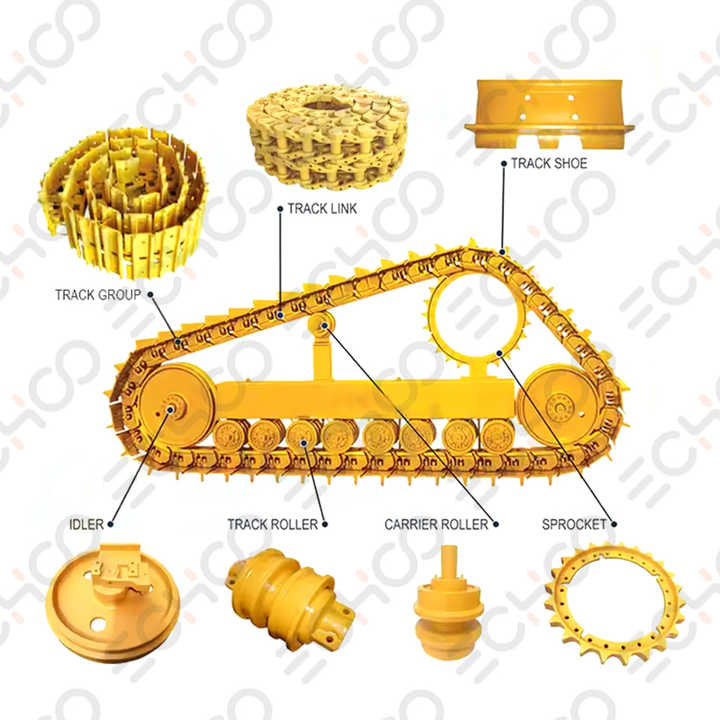 ZX160 ZX180 ZX200 Top Roller for HITACHI Excavator Spare Parts