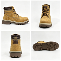 Bottes unisexes pour adultes avec logo personnalisé - Imperméables, légères, confortables, antidérapantes, chaussures de sécurité prêtes à l'emploi