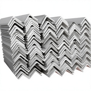 Angolare in Acciaio al Carbonio Zincato Antiruggine a Sezione L Non Uniforme per Costruzioni e Staffe per Scaffali da Magazzino - Product Image 1