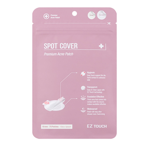 Miếng dán trị mụn EZ Touch Ingredient Spot Patch 10mm+12mm - Miếng dán trị mụn Hydrocolloid trong suốt với tinh chất trà tràm, Cica, Acid Salicylic, sản xuất tại Hàn Quốc - Product Image 6