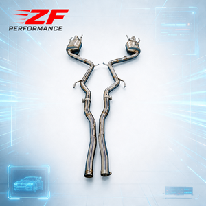 Sistema de <span class=keywords><strong>Escape</strong></span> Catback ZF Tuning, Tubo de <span class=keywords><strong>Escape</strong></span> de Acero Inoxidable para <span class=keywords><strong>Mercedes</strong></span>-Benz C63 AMG <span class=keywords><strong>W204</strong></span> - Product Image 6