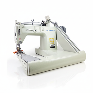 Domestic Industrial High-speed Three Needle Feed-off-the-arm Chainstitch Sewing Machine With Single or Double Head Only High-Spe - Product Image 2