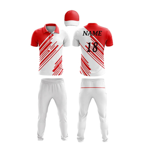 Lightweight and Comfortable Cricket Uniform for Men with Custom Print Logo and Number <b>Pants</b> Included Low Price - Product Image 1