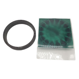 Aimant annulaire multipolaire permanent de conception d'usine D152.5 * 134.5 * H24mm Rotor de moteur magnétique de ferrite d'injection 16 pôles coupe de ventilateur - Product Image 1