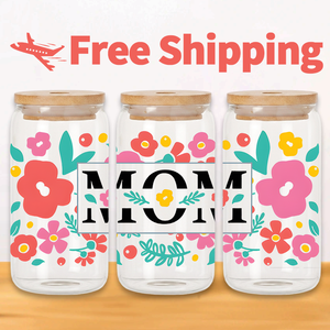 FREE SHIPPING Custom UV for Transfer Cup Wraps 3D Embossed Washable Permanent Decals Mom Variety Pack Tumblers Metal Glass - Product Image 1