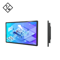 Cadre ouvert 13.3 15 17 18.5 19 21.5 23.6 27 32 pouces moniteur à écran tactile capacitif moniteur LCD industriel à cadre ouvert
