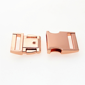 20mm Metal Accessories D <strong>Rings</strong> <strong>Adjustable</strong> Slide Quick Release Buckles Dog <strong>Clips</strong> for Dog Collar and Dog Leash - Product Image 3