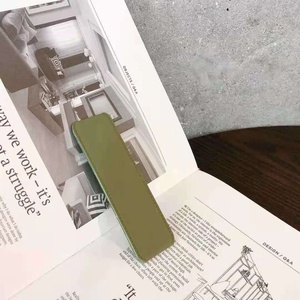 Sınır Ötesi Minimalist Düz Renkli Arka Yapışkanlı Masaüstü Telefon Standı Yaratıcı Tembel Halka Tutucu Katlanabilir İtmeli Çekmeli Stand - Product Image 4