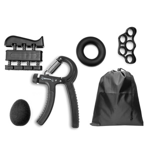 Tập thể dục Grip sức mạnh đào tạo có thể điều chỉnh tay Grip Tăng cường tập thể dục eo & bụng đặt thép không gỉ 30-50lbs - Product Image 1