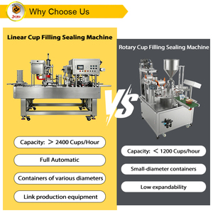 Machine automatique de remplissage et de scellage de gobelets de 2 oz pour sauces au poulet, chili, ketchup, miel et <span class=keywords><strong>moutarde</strong></span> - Product Image 4