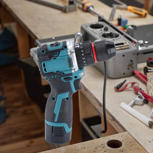 Không chổi than không dây búa khoan tác động điều khiển Combo kit với tốc độ biến điện Screwdriver 2 pin 1 sạc - Product Image 5