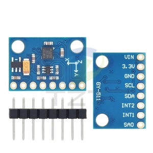 TZT GY-511 LSM303DLHC-Modul E-Kompass 3-Achsen-Beschleunigungsmesser 3-Achsen-Magnetometer-Modulsensor für <span class=keywords><strong>Arduino</strong></span> - Product Image 3
