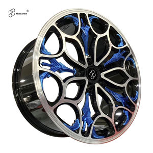 Pengzhen personnalisé bleu et noir forgé 17 18 19 20 21 5x105 jantes design en maille pour <span class=keywords><strong>Chevrolet</strong></span> <span class=keywords><strong>cruze</strong></span> 2018 - Product Image 2