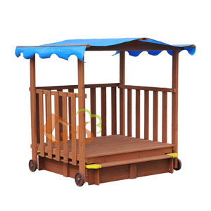 <span class=keywords><strong>Arenero</strong></span> de <span class=keywords><strong>arena</strong></span> extraíble <span class=keywords><strong>para</strong></span> niños, con dosel sobre ruedas - Product Image 2