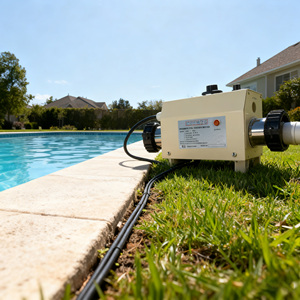 Фабрика 2/3 кВт/220 В/для продажи бассейн и спа-бассейн водонагреватель, система отопления, нагреватель для бассейна - Product Image 5